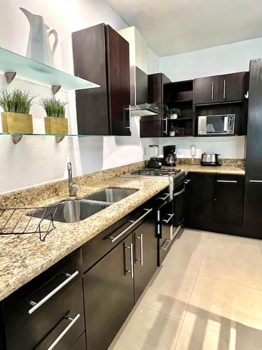 Apartamento Departamento En El Centro De 8 Minutos Caminando A La Playa. Playa del Carmen